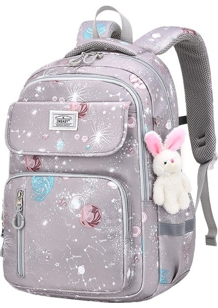 Kızlar Için Yeni Ilkokul Öğrencisi Okul Çantası Rahat Sırt Çantası Sınıf 1-3-6 Sevimli Çocuk Okul Çantası Hafif (Yurt Dışından)