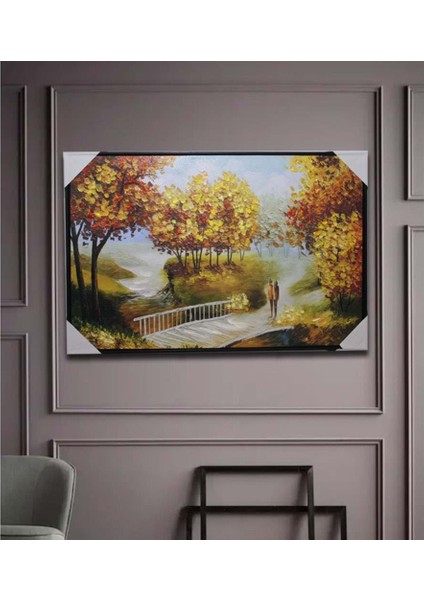 Duvara Asmalı Yağlı Boya Pano