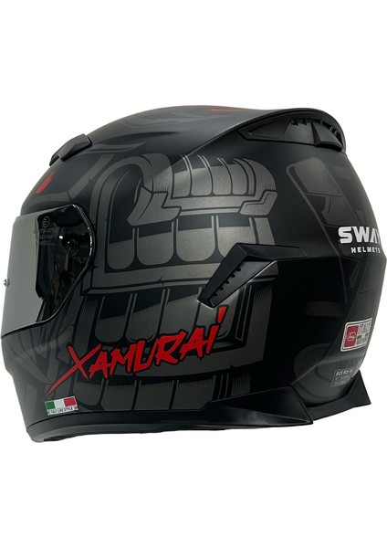 Sw 820 Xamurai Full Face Motosiklet Kaskı - Xl