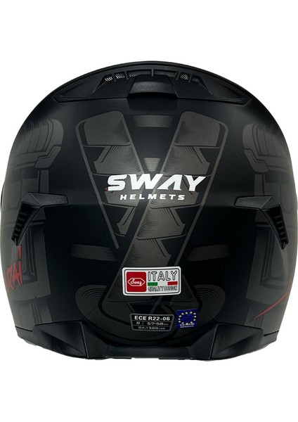 Sw 820 Xamurai Full Face Motosiklet Kaskı - Xl modelleri