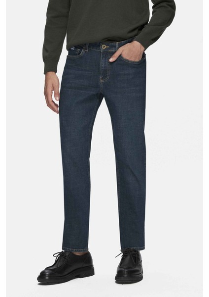Murray Yeşil Denim Nakışlı Standard Fit Erkek Pantolon fiyatları
