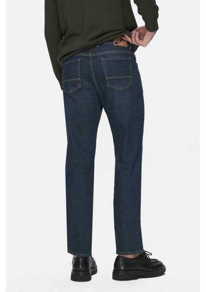 Murray Yeşil Denim Nakışlı Standard Fit Erkek Pantolon modelleri