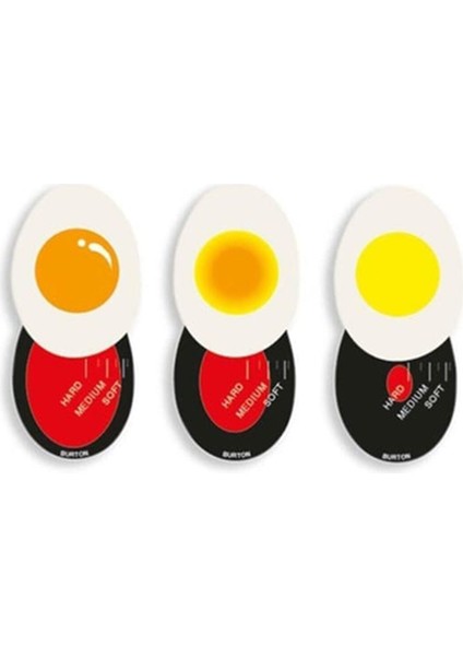 Dublör Yumurta Zamanlayıcı Isıya Duyarlı Egg Timer