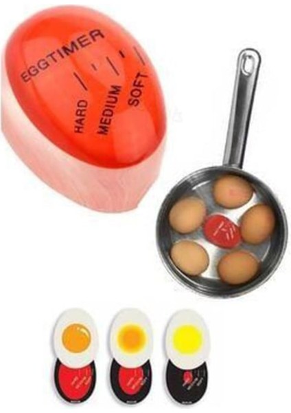 Dublör Yumurta Zamanlayıcı Isıya Duyarlı Egg Timer