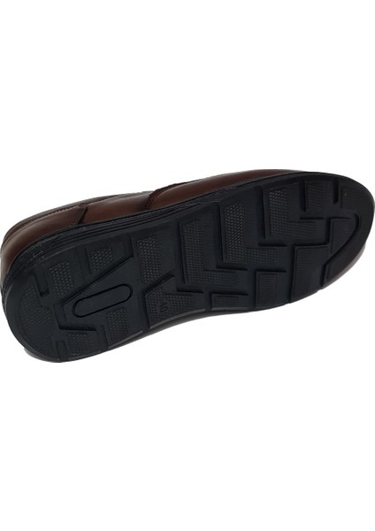 Bağsız Kat Kat Model Hakiki Deri Erkek Günlük Comfort Ayakkabı AY-970-K indirimleri