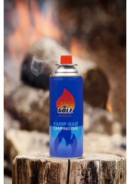 Golfgas Premium Pürmüz Gazı Butane Gaz Kartuşu Kamp