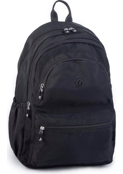 Büyük Boy Su Geçirmez (Waterproof) Hafif Sırt Çantası Siyah