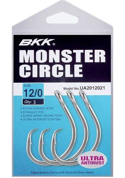 Monster Circle Olta Iğnesi 8/0 5 Pcs
