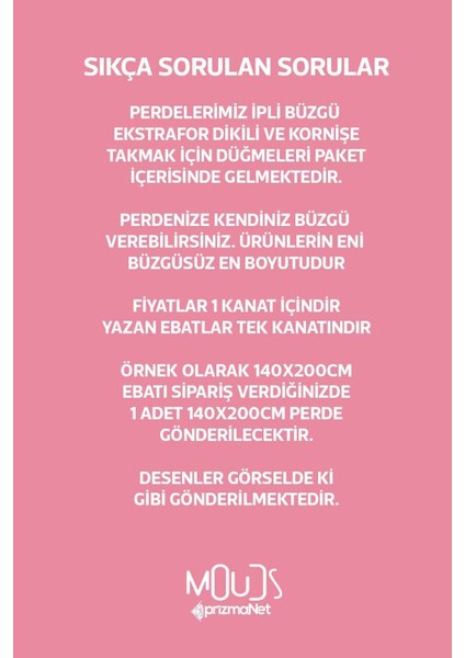 Pembe Ayıcık Desenli Fon Perde Çocuk ve Bebek Odası Süet Dijital Baskılı Ekstrafor Büzgü Tek Kanat