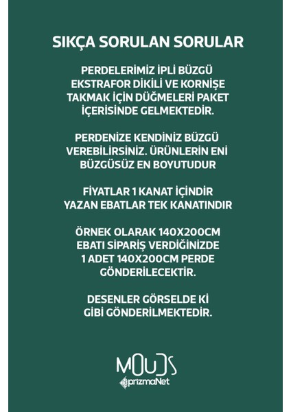 Matematik Desenli Fon Perde Genç Odası Oturma Odası Süet Dijital Baskılı Ekstrafor Büzgü Tek Kanat