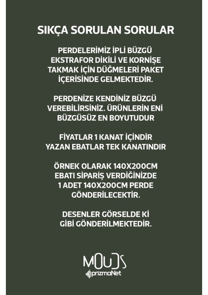 Dolar Desenli Fon Perde Genç Odası Oturma Odası Süet Dijital Baskılı Ekstrafor Büzgü Tek Kanat
