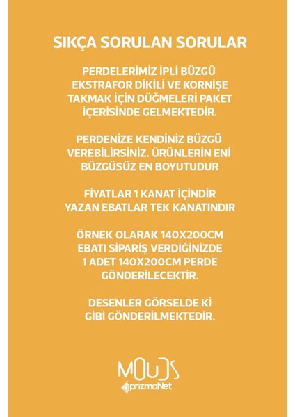 Turuncu Minik Hayvanlar Desen Fon Perde Çocuk ve Bebek Odası Süet Baskılı Ekstrafor Büzgü Tek Kanat