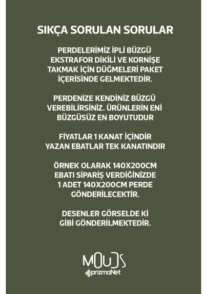 Urban Desenli Fon Perde Genç Odası Oturma Odası Süet Dijital Baskılı Ekstrafor Büzgü Tek Kanat