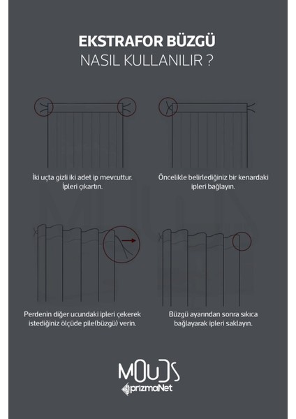 Fırça Desenli Fon Perde Genç Odası Oturma Odası Süet Dijital Baskılı Ekstrafor Büzgü Tek Kanat