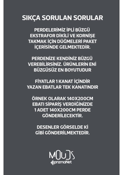 Fırça Desenli Fon Perde Genç Odası Oturma Odası Süet Dijital Baskılı Ekstrafor Büzgü Tek Kanat