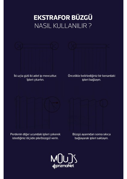 Mor Uzay Desenli Fon Perde Çocuk ve Bebek Odası Süet Dijital Baskılı Ekstrafor Büzgü Tek Kanat