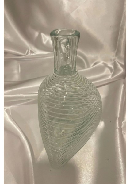 Cam Sürahi El Işi Beyaz Çizgili fiyatları