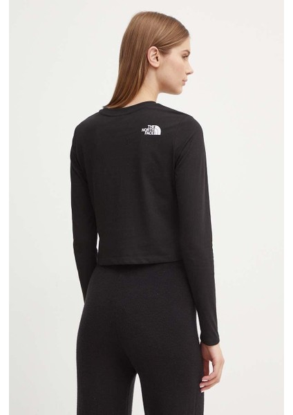 W L/s Sımple Dome Crop Tee Kadın Tişört NF0A89FKJK31 fiyatları