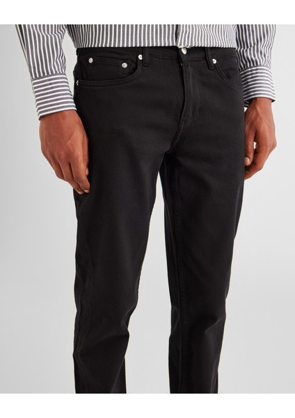 Erkek Siyah Regular Fit Pantolon 1000406.5 fırsatları