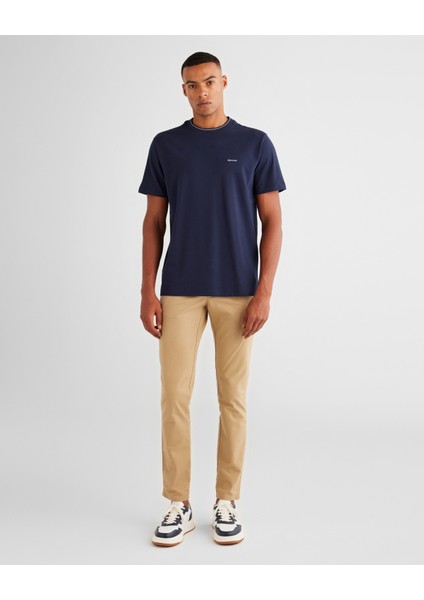 Erkek Lacivert Regular Fit Bisiklet Yaka T-Shirt 2003265.433