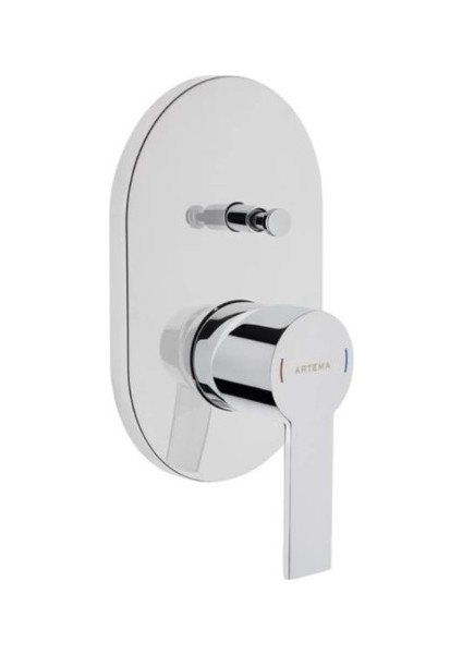 Vitra Artema Fold S Ankastre Banyo Bataryası 6'lı Set N42253 Çıkış Uçlu