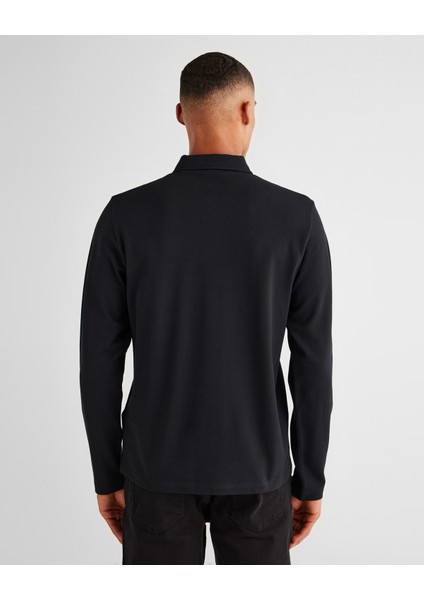 Erkek Siyah Slim Fit Polo Yaka Polo 2424335T.5 fiyatları