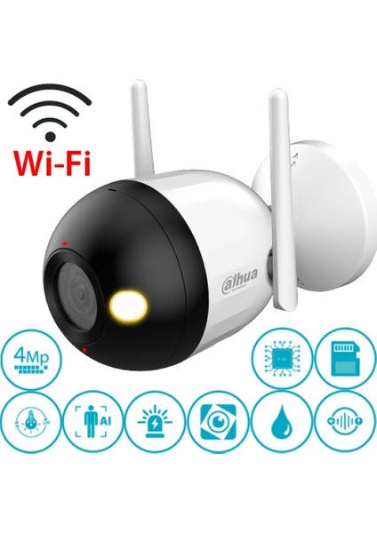 F4C-PV 4mp Fixed-Focal- Wi-Fi Bullet Network Camera