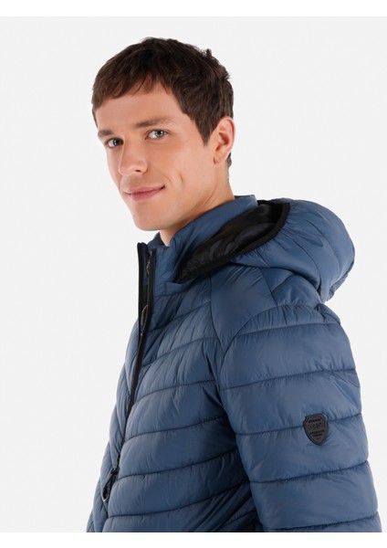 Slim Fit Erkek Mavi Mont fırsatları