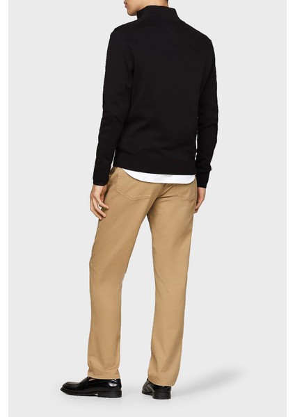 Pamuk Regular Fit Dik Yaka Kazak Erkek Kazak MW0MW37331 Bds modelleri