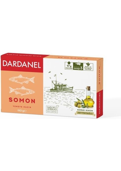 Somon- 110GR Dardanel Z.yağlı Somon