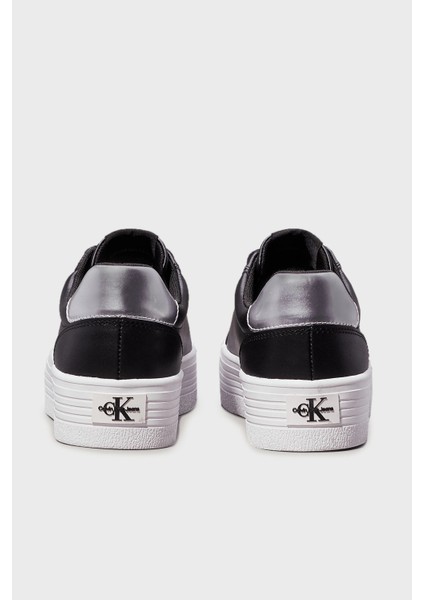 Logolu Platform Taban Sneaker Ayakkabı YW0YW016880GQ Bayan Ayakkabı YW0YW01688 0gq fırsatları