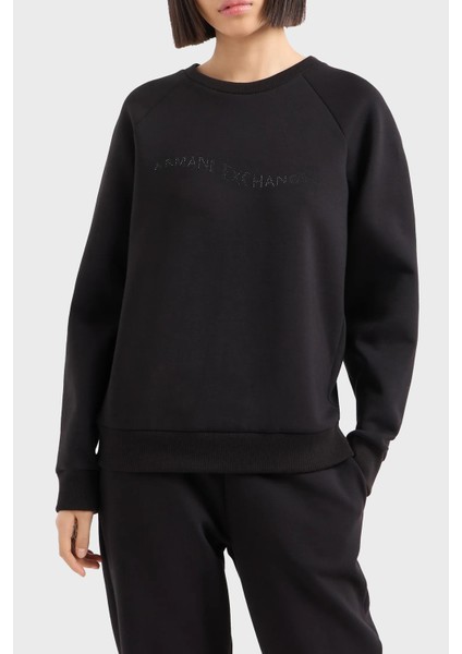 Regular Fit Bisiklet Yaka Sweat Bayan Sweat 6DYM55 Yjfpz 1200