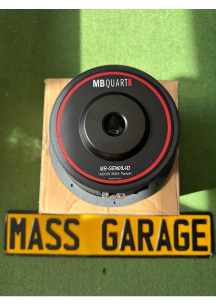 20 Cm Profesyonel 500 Rms Bass Subwoofer Çift Bobin