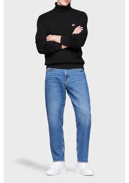 Yünlü Slim Fit Balıkçı Yaka Kazak Erkek Kazak DM0DM19434 Bds fiyatları