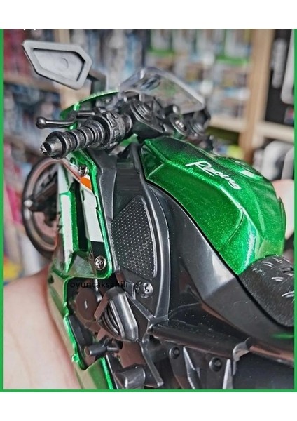 Motor Kavasakı Ninja 250R Oyuncak Motorsiklet Metal Plst Model Çekbırak Oyuncak Motosiklet fiyatları
