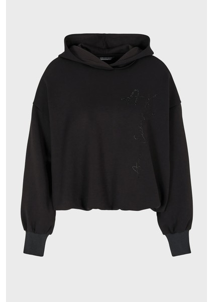 Regular Fit Kapüşonlu Sweat Kadın Sweat 6Dym84 Yjezz 1200