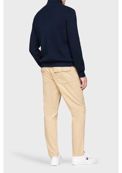 Yünlü Slim Fit Balıkçı Yaka Kazak Erkek Kazak DM0DM19434 C1G modelleri