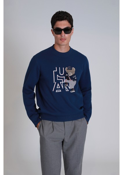 Pıtcher Erkek Sweatshirt Siyah