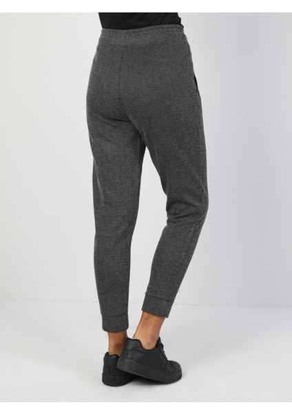 Regular Fit Jogger Kadın Gri Eşofman Altı Cl1047132