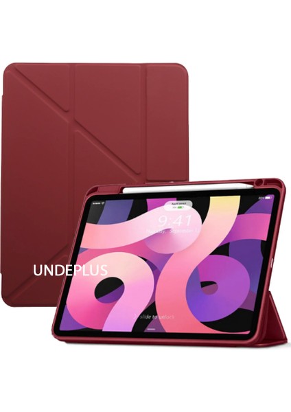 Apple iPad Pro 13 Inç M4 2024 Kılıf Kalem Şarj Bölmeli Case A2925 A2926 A3007