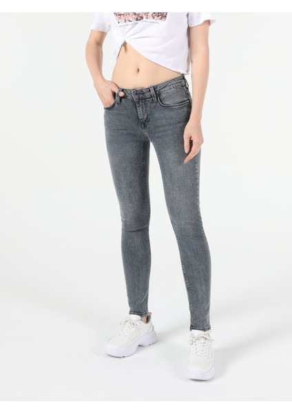 Super Slim Fit Orta Bel 759 Lara Kadın Jean Pantolon