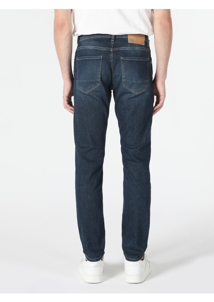 041 Danny Slim Fit Düşük Bel Dar Paça Erkek Denim Jean Pantolon Cl1062433
