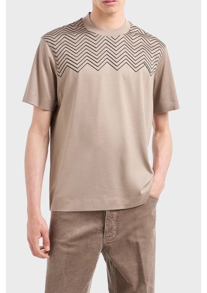 Pamuklu Regular Fit Bisiklet Yaka Erkek Tshirt 6D1T91 1josz 0144