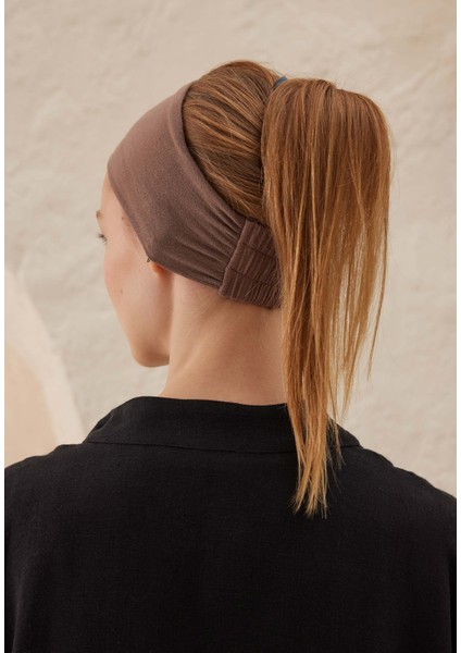 Slikonlu Kaydırmaz Bandana Vizon modelleri