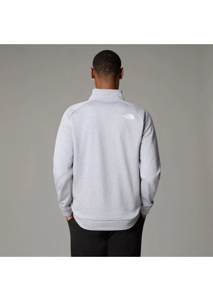 M Reaxion 1/4 Zip Fleece Erkek Polar NF0A855LATE1