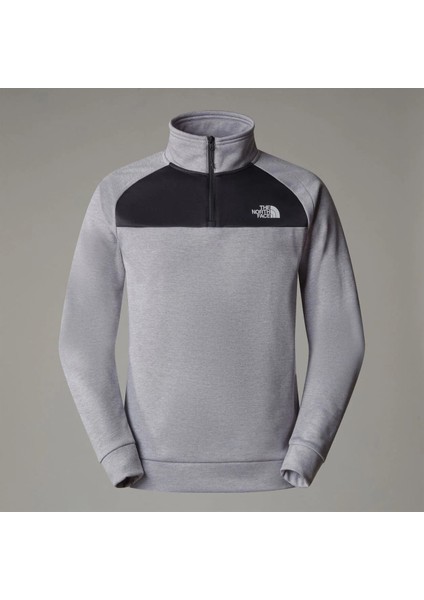 M Reaxion 1/4 Zip Fleece Erkek Polar NF0A855LATE1