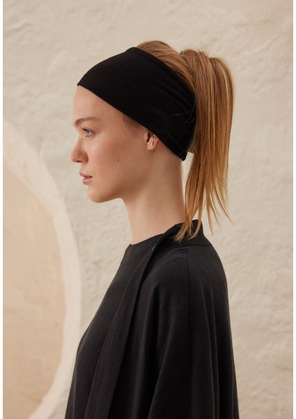 Slikonlu Kaydırmaz Bandana Siyah fiyatları