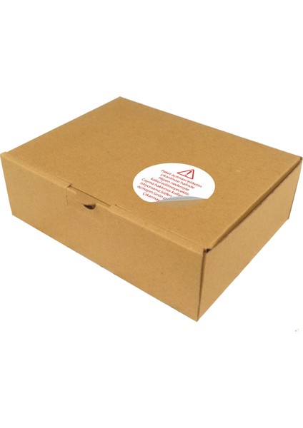 Yuvarlak Kuşe Ambalaj, Kutu Sticker– Paketi Açmayın Etiketi, 27 mm x 27 mm -140 Adet fırsatları
