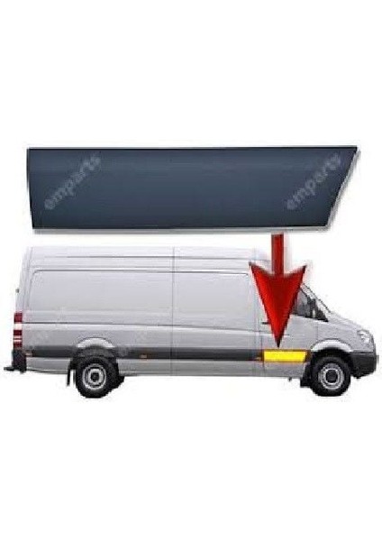 - Sağ Ön Kapı Kaplama Crafter / Sprinter 2006- - 9066900500 / 9066900262