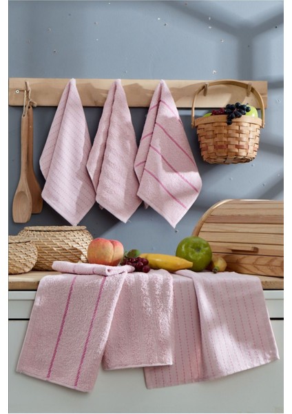 6 Lı El Yüz Mutfak Havlusu Seti Sophia 30 x 50 cm